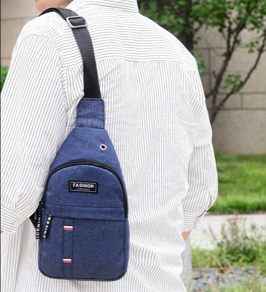 Korean-style Lightweight Shoulder Chestpack Bag