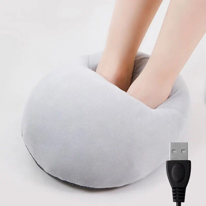 Soft Heated USB Electric Feet Warmer For Cozy Heat