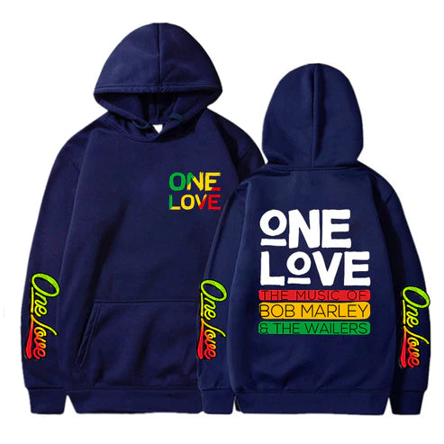 One Love, Bob Marley - Casual Sweatshirt Hoodie