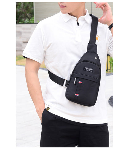 Korean-style Lightweight Shoulder Chestpack Bag