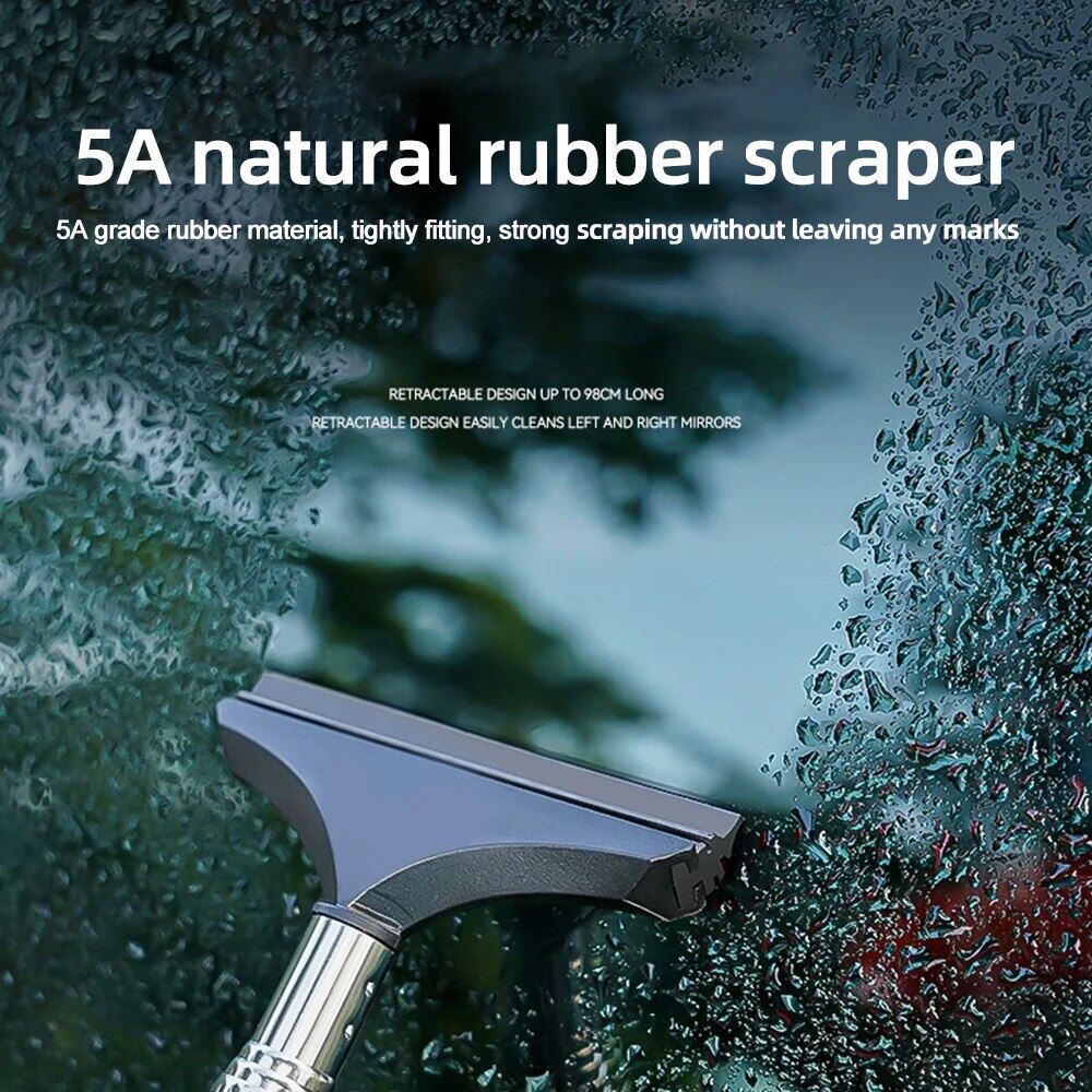 Telescopic Squeegee Car Mirror Wiper