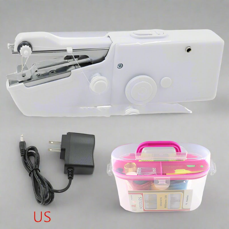 Mini Portable Handheld Electric Sewing Machine Kit