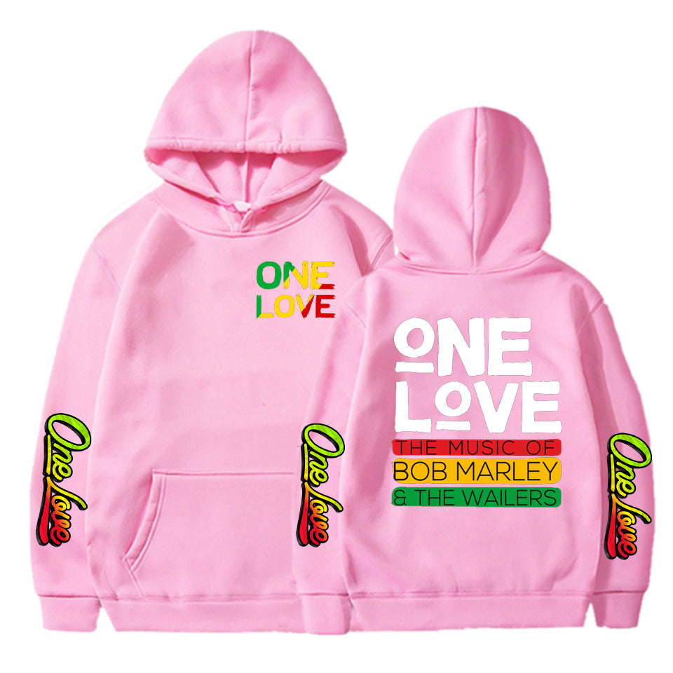 One Love, Bob Marley - Casual Sweatshirt Hoodie