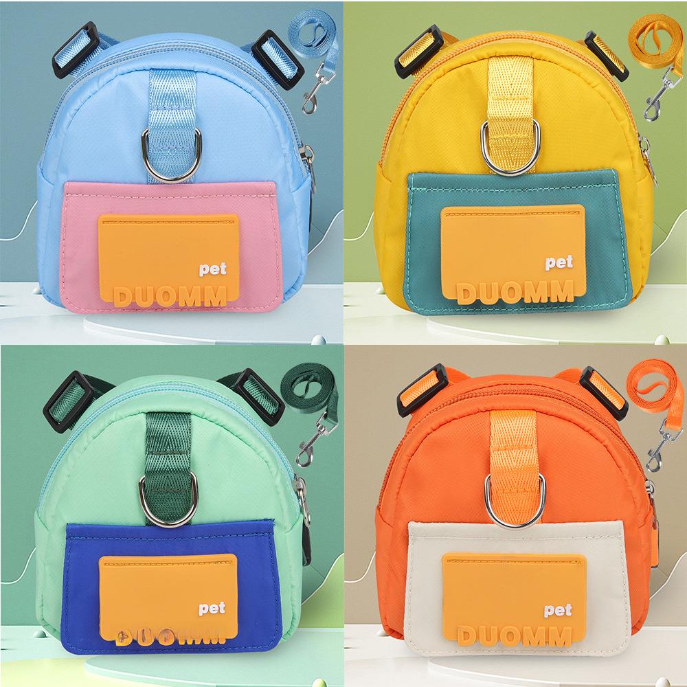 Cute Pet School Bag Backpack + Leash