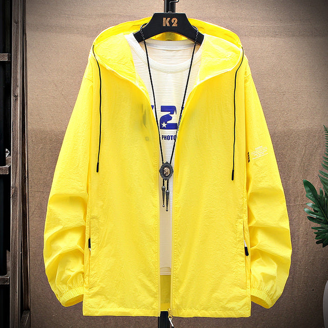 Summer Hooded Sun Protection Windbreaker Jacket