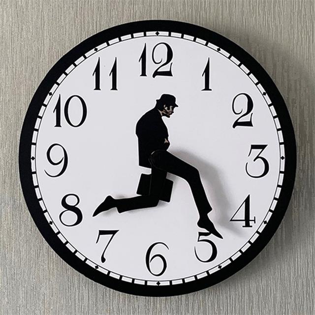 Silly Walk Wall Clock