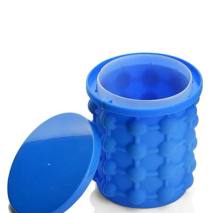 Silicone Mold Drink Chiller & Ice Sphere Tray Maker