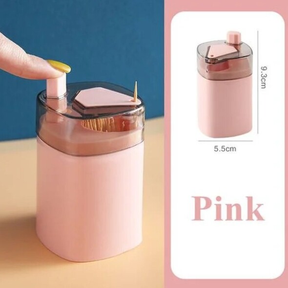 Toothpick Pop-up Automatic Storage Box