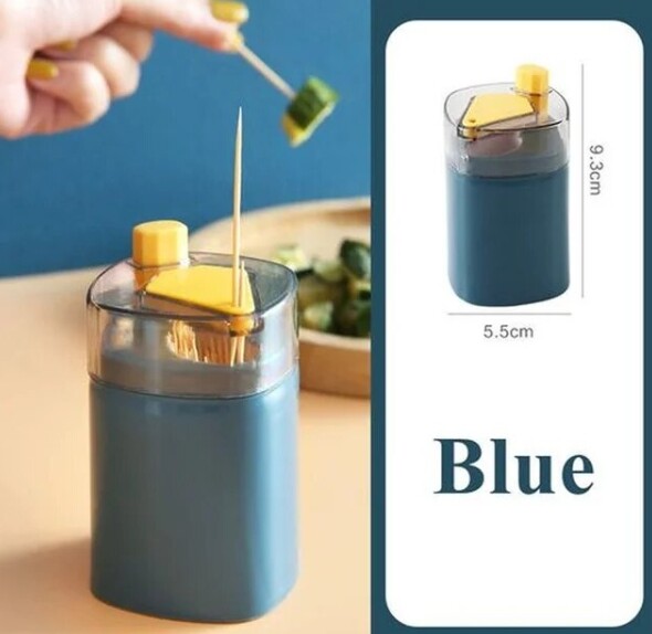 Toothpick Pop-up Automatic Storage Box