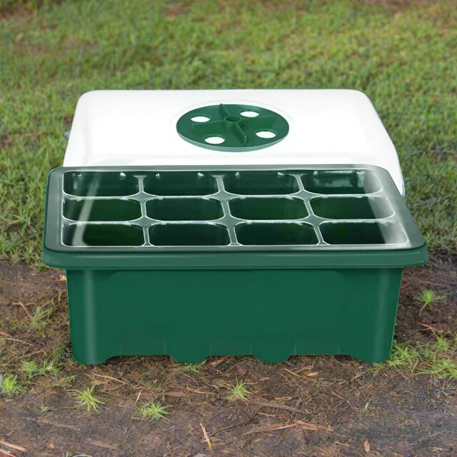 12-Seed Sprout Grid Germination Box Tray