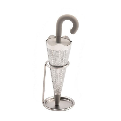 Stainless Steel High-Temp Silicone Umbrella Tea Infuser