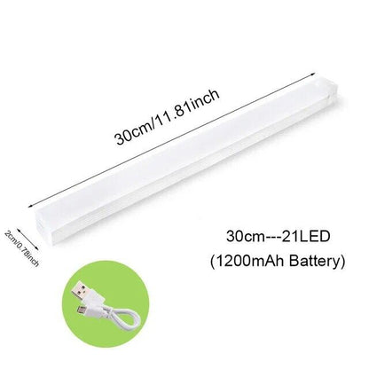 Motion Sensor Light Bar LED Night Light USB Rechargeable Detachable and Movable Lamp