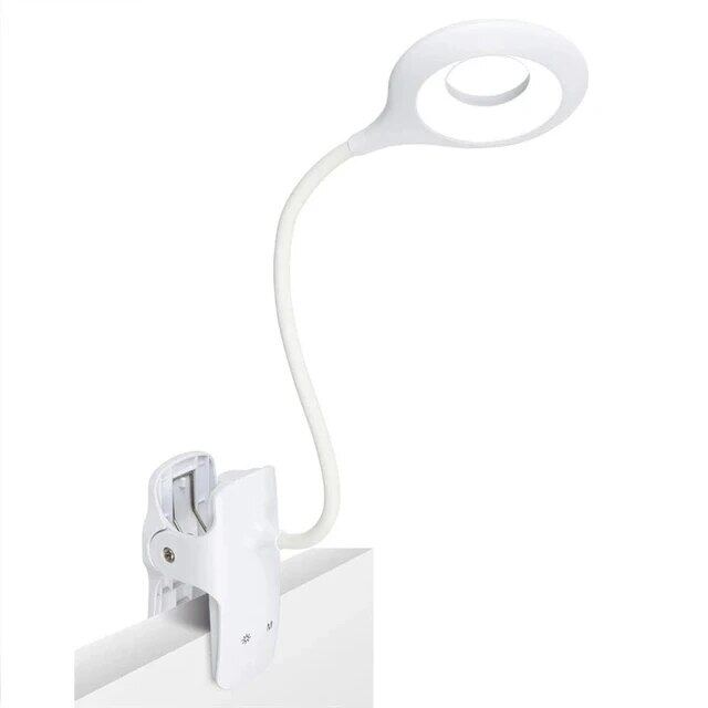 Luz de escritorio de lectura LED USB recargable