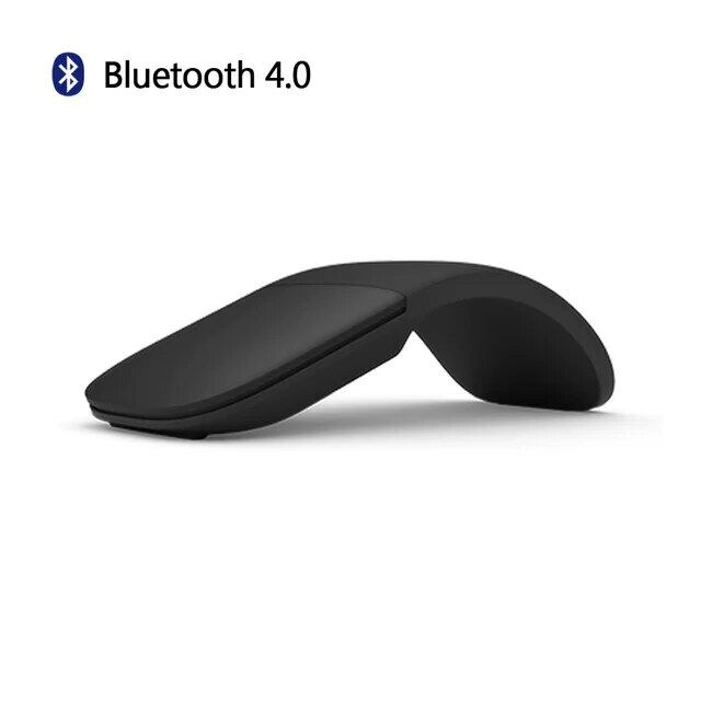 Wireless Foldable Arc Touch Mouse 1600-DPI Bluetooth 4.0