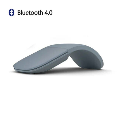 Wireless Foldable Arc Touch Mouse 1600-DPI Bluetooth 4.0