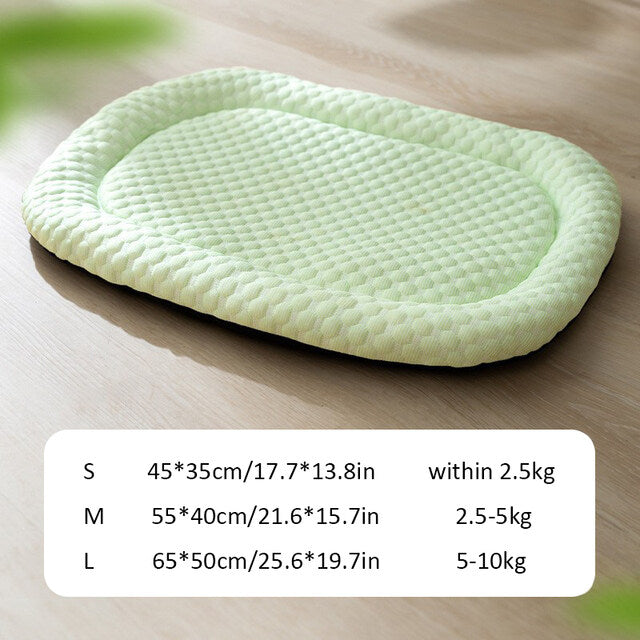 Estera de cama de enfriamiento para perros Primavera Verano Estera de gran tamaño antideslizante suave universal