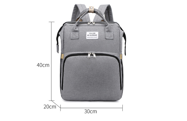 Bolsa plegable extensible para mamá, cambiador portátil