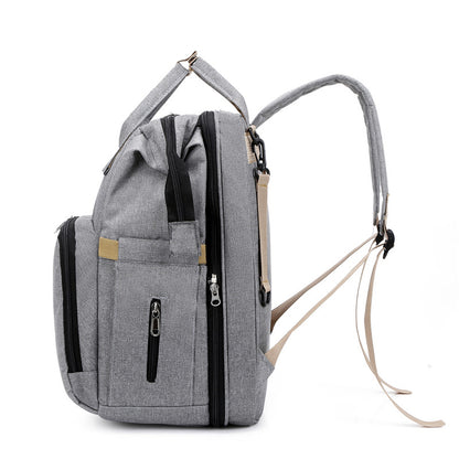 Bolsa plegable extensible para mamá, cambiador portátil