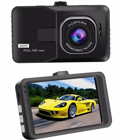 1080P High Resolution Dashboard Camera Recorder - 140 Degree Wide Angle View