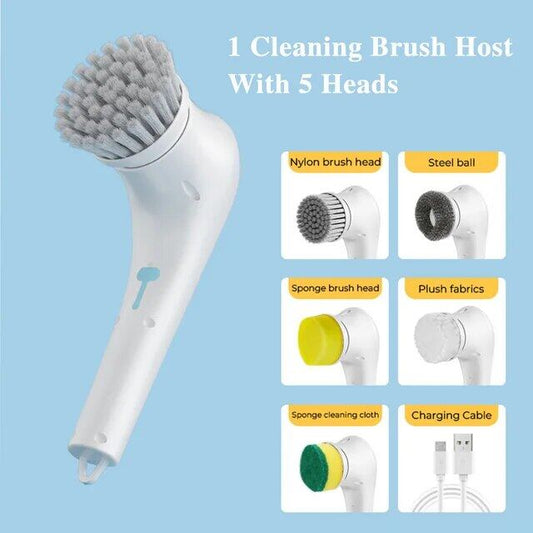 Electric Kitchen Multi-functional Cleaning Brush