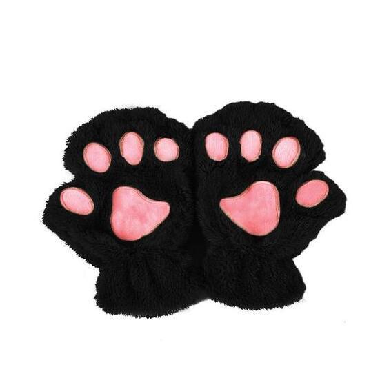 Guantes acogedores de invierno con patas