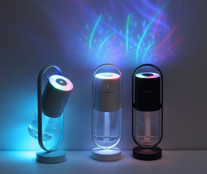 Humidificador de luz nocturna con proyector Magic USB 200ML