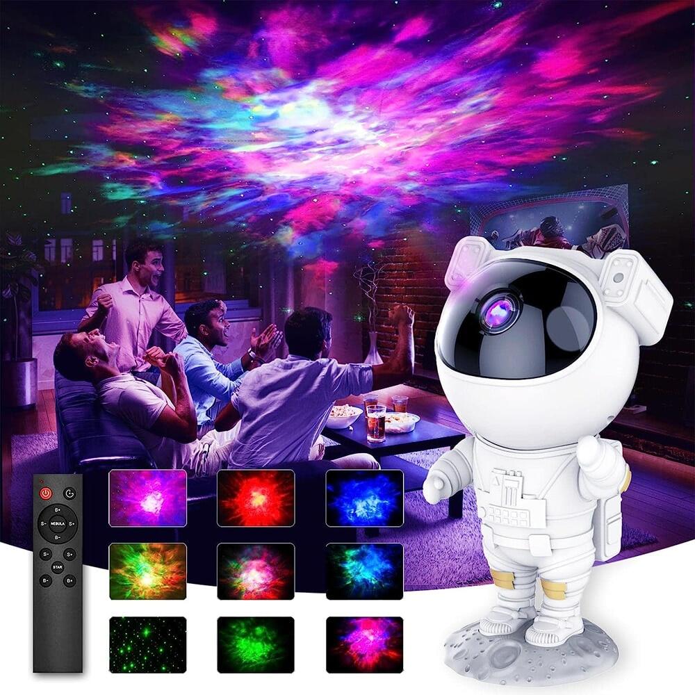 Astronaut Nebula Galaxy Star Sky Projector Night Lamp + Mini Edition