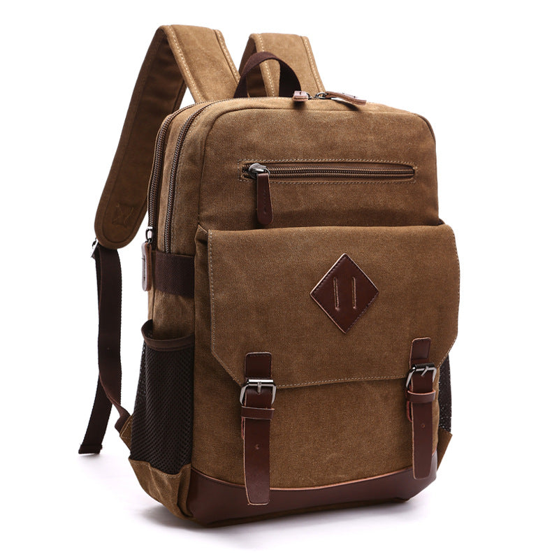 Fashion Canvas Travel laptop Bag Backpack