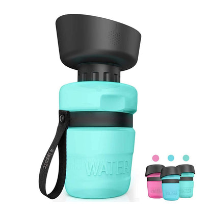 Foldable Cap Outdoor Dog Water Bottle