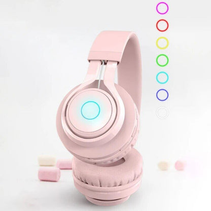 Kids Color Pop Bluetooth Wireless Headphones