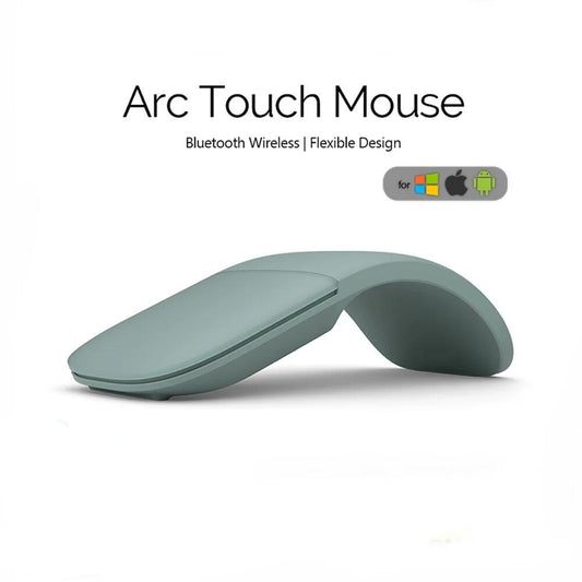 Wireless Foldable Arc Touch Mouse 1600-DPI Bluetooth 4.0