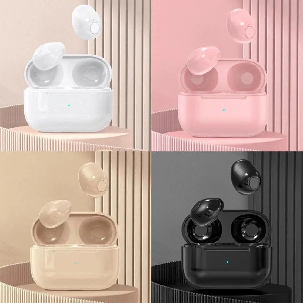 BT 5.2 Wireless Invisible Touch Earphones Mini Ear Buds