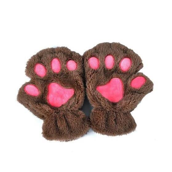 Cozy Winter Paw Gloves