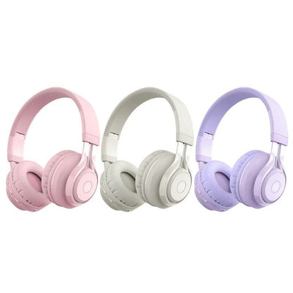 Kids Color Pop Bluetooth Wireless Headphones