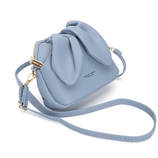 Mini Rabbit Ears Bucket Shoulder Crossbody Bag