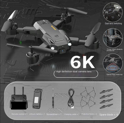 4-Rotor Double Camera Obstacle Avoidance Remote Controlled Drone