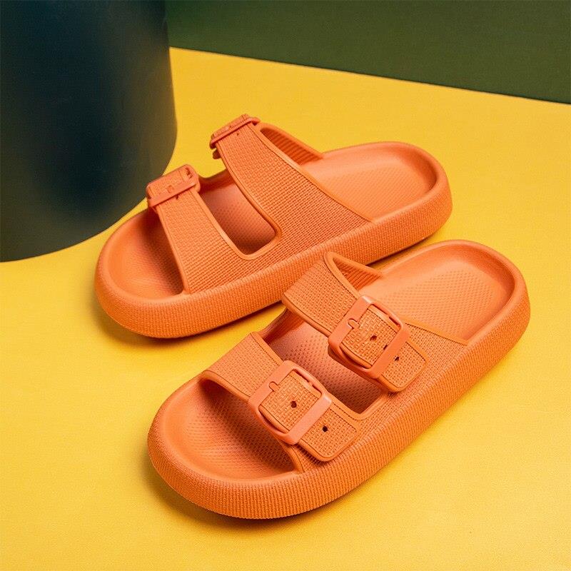 Women’s Casual 2 Buckle Strap Sandals