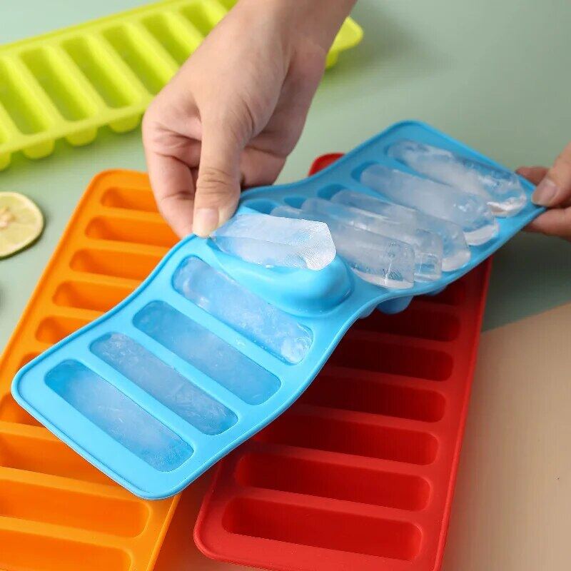 Water Bottle Silicone Ice Rectangles Tray Mold