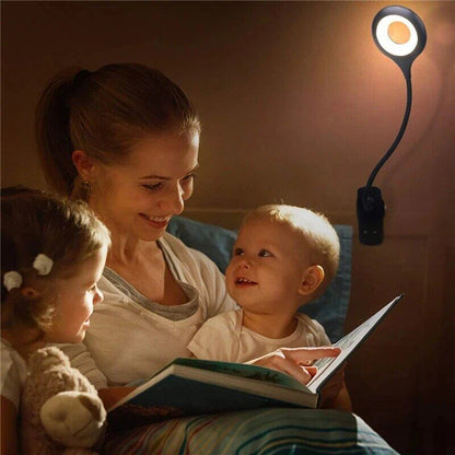 Luz de escritorio de lectura LED USB recargable