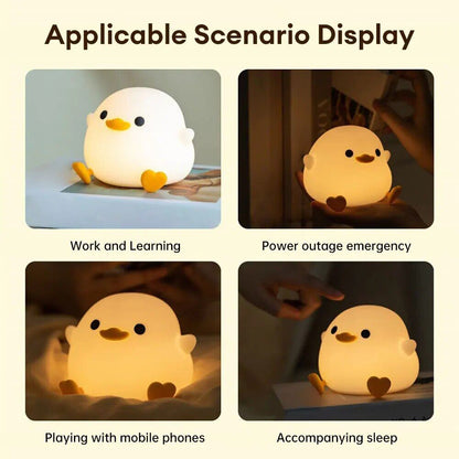 Sensory Glowing Touch Sensor Duck Night Light