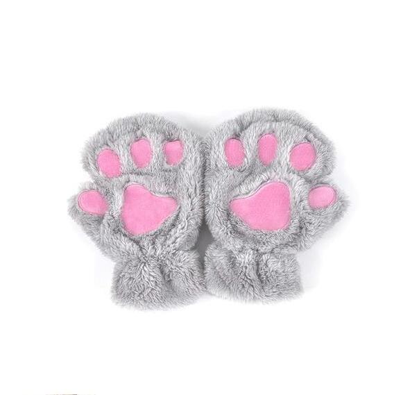 Guantes acogedores de invierno con patas