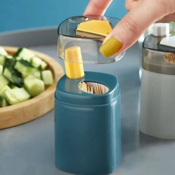 Toothpick Pop-up Automatic Storage Box