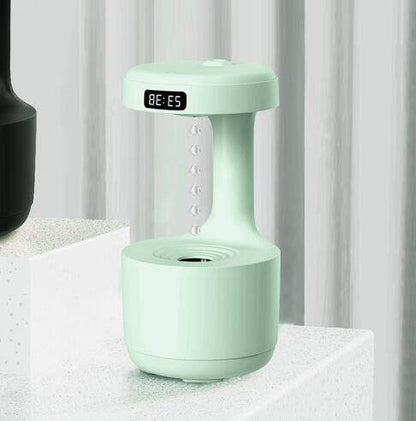 Humidificador USB ultrasónico con efecto de gota antigravedad