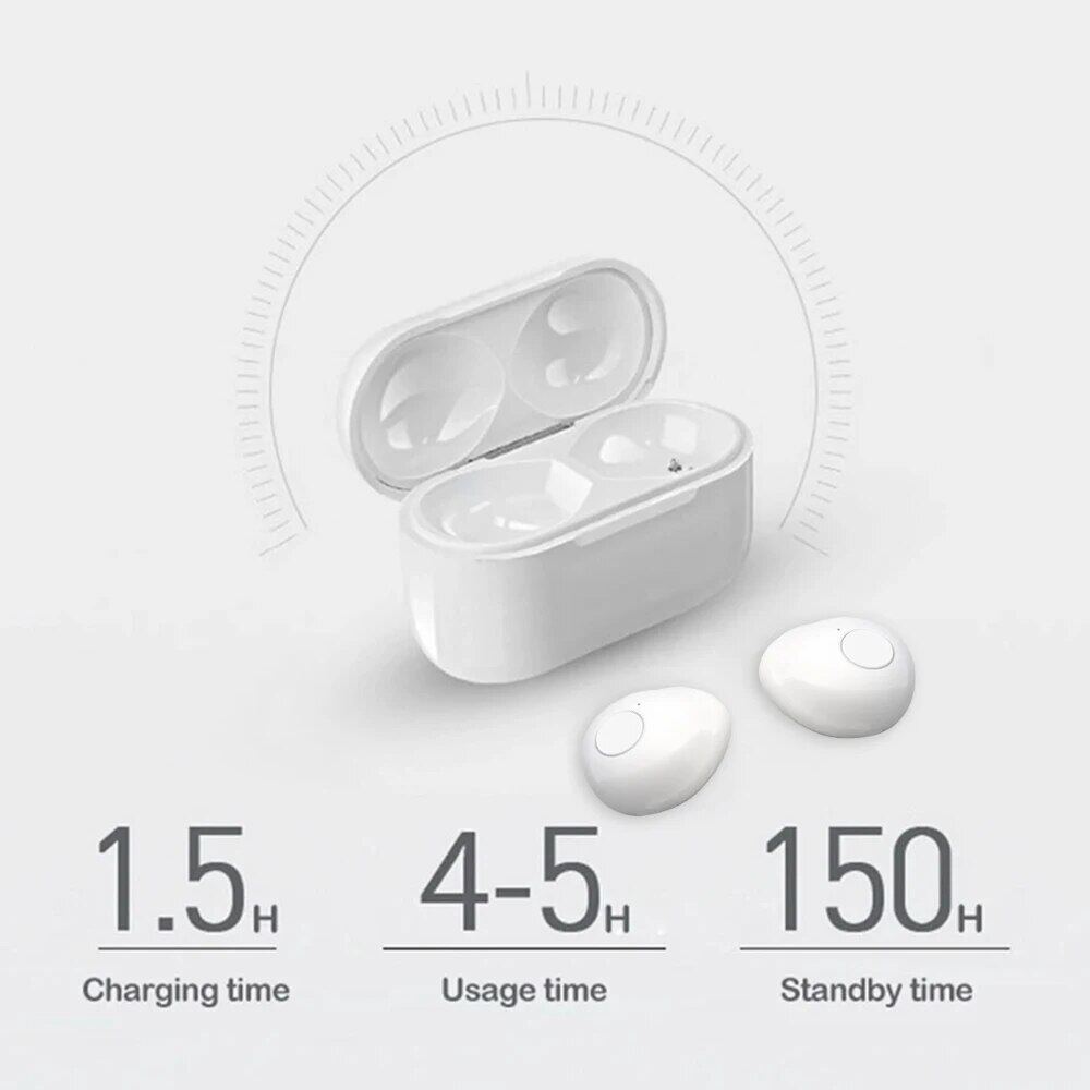 BT 5.2 Wireless Invisible Touch Earphones Mini Ear Buds