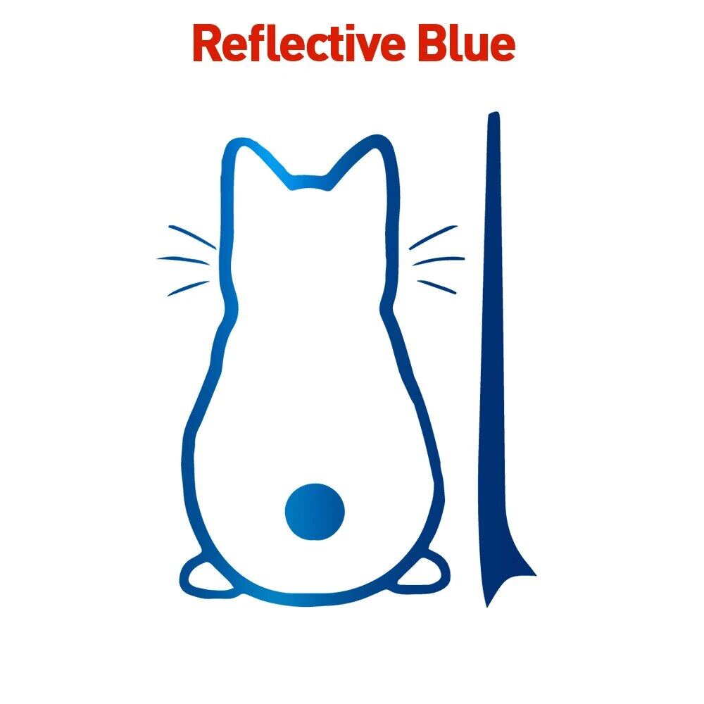 21cm x 33cm Funny Cat Sticker For Rear Glass Car Window