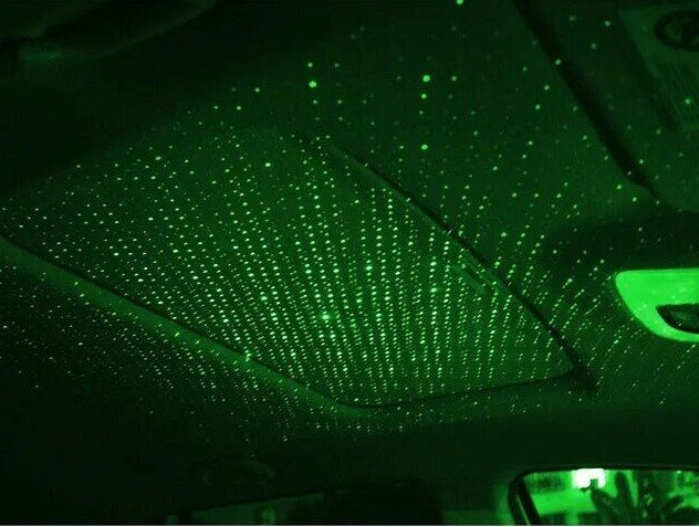 Proyector láser de luz nocturna de estrella de techo de coche LED - Lámpara Star Galaxy 