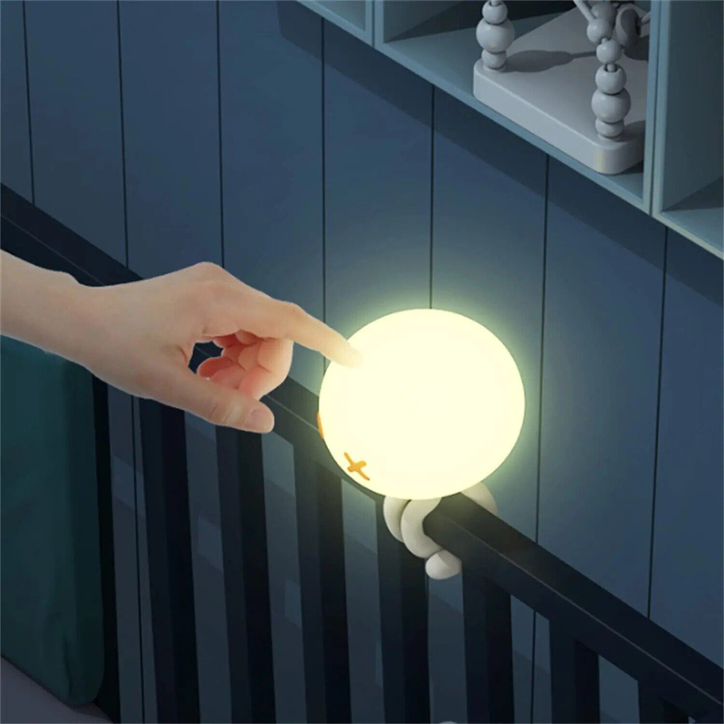 Silicone LED Tactile Jellyfish Night Light Lamp