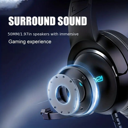 Noise Cancelling Microphone Pro Gaming Headset & Surround Sound - PC, Xbox, PS3/4/5, Switch