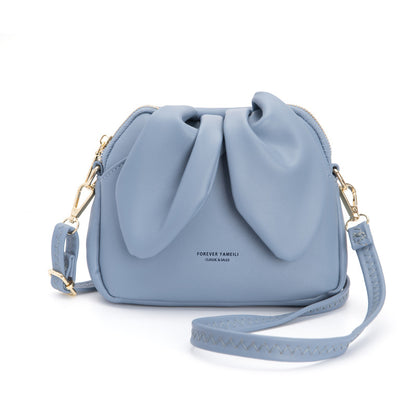 Mini Rabbit Ears Bucket Shoulder Crossbody Bag