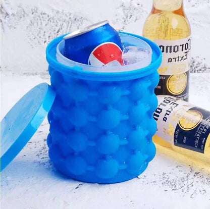 Enfriador de bebidas con molde de silicona y fabricante de bandejas de esferas de hielo